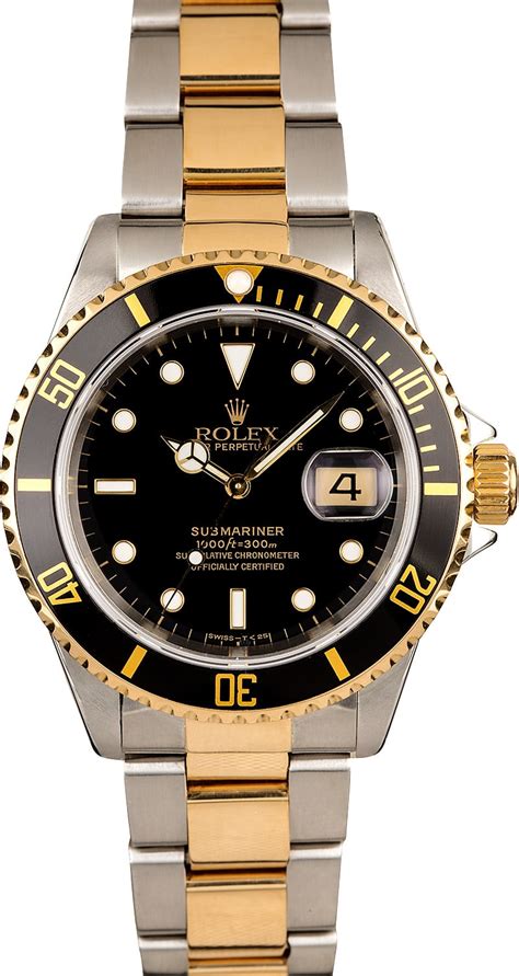 used rolex two tone submariner|rolex submariner cheapest price.